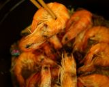 高麗菜麻油鮮蝦煮的食譜步驟9照片