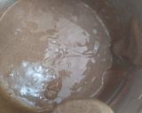 Foto langkah ke 7 dari resep Brownies Kukus Ketan Hitam motif Batik.