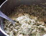 A picture of step 2 of Green Moong Dal Fritters/Falafal.
