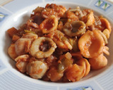 Foto del paso 6 de la receta: Orecchiette con salsa de tomate y verduras de temporada🍅