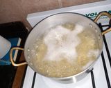 Foto del paso 2 de la receta: Milanesa al horno con puré y queso mantecoso