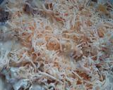 Foto langkah ke 5 dari resep Baked chicken fettuccine aglio e olio.