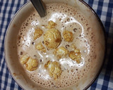 Foto del paso 1 de la receta: Cappuccino con palomitas de caramelo ☕🌽🍬