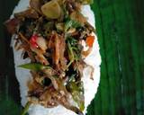 Cara Membuat Nasi Bakar Teri Kemangi 4