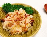 Hình bước làm 4 của món Xôi nấm đông trùng