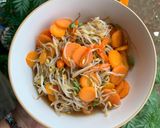 Foto langkah ke 7 dari resep Tumis tauge wortel.