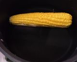 A picture of step 1 of Tandoori corn.