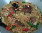 Foto langkah ke 3 dari resep Ikan pari (iwak pe) dan gori kuah santan.