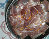 Foto del paso 2 de la receta: Carpaccio de ventresca de atún rojo