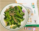 新肉絲炒青江菜（全素）/（新豬肉料理）的食譜步驟3照片