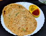 A picture of step 23 of Garlic Lachha Paratha.