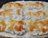 Zöldfűszeres tejföl kabátban sült sertés karaj mozzarellával recept fázis 7 fotója