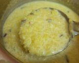 A picture of step 7 of Keshari KHEER with Date Palm Jaggery.