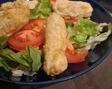 Une image de l'étape 4 de Beignet de fromage au sésame.