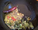 A picture of step 3 of Kadhi Pakora.