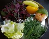A picture of step 1 of Leafy Salad.