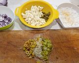 Foto del paso 2 de la receta: Tartar de tofu, daikon y encurtidos