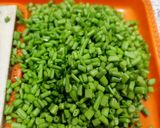 A picture of step 1 of Instant mogri pickle.