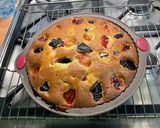 Une image de l'étape 11 de Gâteau aux quetsches, mûres, prunes d’ente et mascarpone.