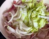 Une image de l'étape 2 de Nouilles soba sautées à l’encornet et au chou chinois.