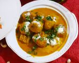 A picture of step 4 of Jackfruit kofta Curry.