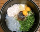Hình bước làm 1 của món Chả cá ngần