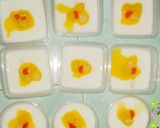 Foto langkah ke 5 dari resep Puding Fruity Coconut Delight.