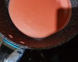 Foto langkah ke 6 dari resep Mille Crepes Red Valvet.