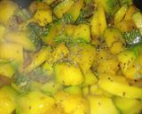 कद्दू की खट्टी मिठी गुड़ की सब्जी (kaddu ki khatti meethi gur ki sabzi recipe in Hindi) रेसिपी चरण 5 फोटो