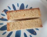 A picture of step 1 of Vanilla sponge Cake slides.