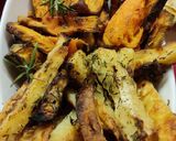 Sült zöldségek hagymás mártogatóssal 😋 recept fázis 2 fotója