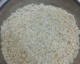 A picture of step 1 of Tahri or spicy pulav.