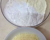 Foto langkah ke 3 dari resep 496. Parmesan Love Cookies.