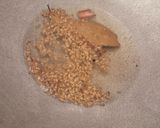 A picture of step 2 of Chana masala (no onion no garlic).