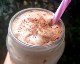 รูปขั้นตอนการทำที่ 2 ของ Avocado Choco Banana Smoothie