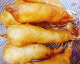 Hình bước làm 3 của món Tôm chiên phồng không dùng bột nổi