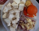 Foto langkah ke 1 dari resep Tumis sawi sendok tahu putih.