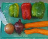 Foto del paso 1 de la receta: Fajitas de pollo y verdura