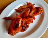 Foto langkah ke 5 dari resep Sayap Pedas Goreng Madu (Honey Spicy Chicken Wings).