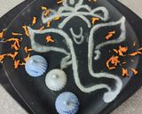 A picture of step 3 of Blue berry chocolate modak.