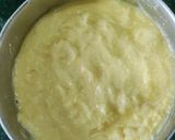 A picture of step 2 of Protein rich Yellow split Moong daal(gram lentils) Burfi.