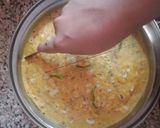 A picture of step 8 of Steam besan pizza cutlats.