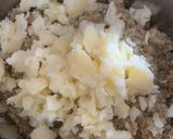 A picture of step 1 of Quinoa cabbage tikki.