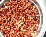 A picture of step 1 of Rajma chaval.
