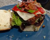 Foto del paso 6 de la receta: "Chicken Burger" con panecillos de brioche caseros
