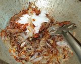 A picture of step 4 of Mutton Pulao.