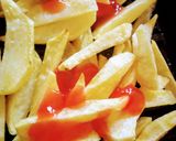 A picture of step 3 of Potatoe chips.
