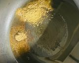 A picture of step 8 of Masala puri.