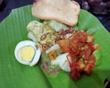 Foto langkah ke 4 dari resep Lontong Opor Ayam Semarang Komplit.