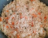صورة لخطوة 5 من وصفة صينية الرز بالجزر واللحم